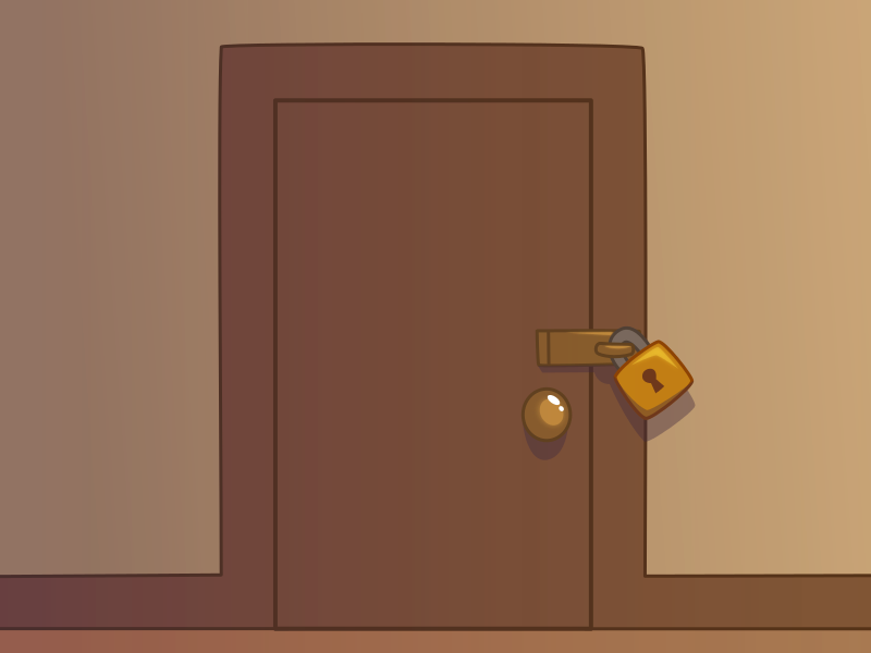 Basement Door