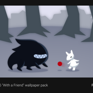 Lūdō "With a Friend" wallpaper pack