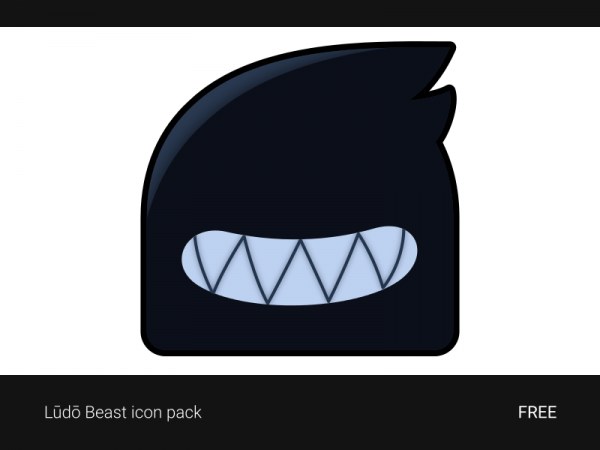 Lūdō Beast icon pack