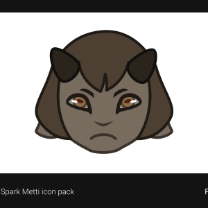 The Spark Metti icon pack