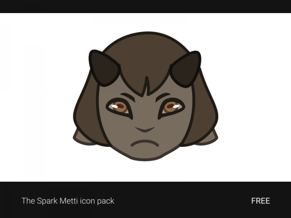 The Spark Metti icon pack