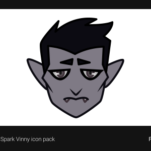 The Spark Vinny icon pack