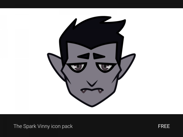 The Spark Vinny icon pack