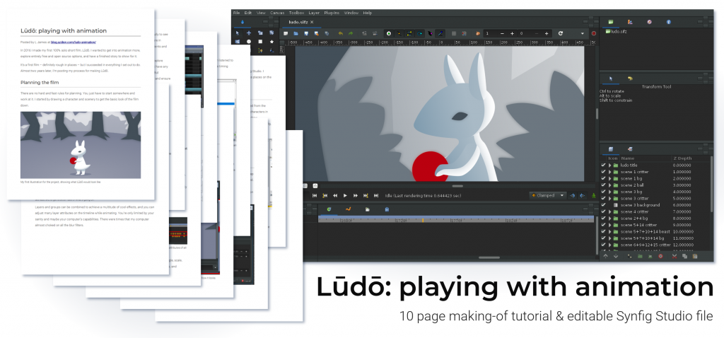 Lūdō: playing with animation [full tutorial + file]